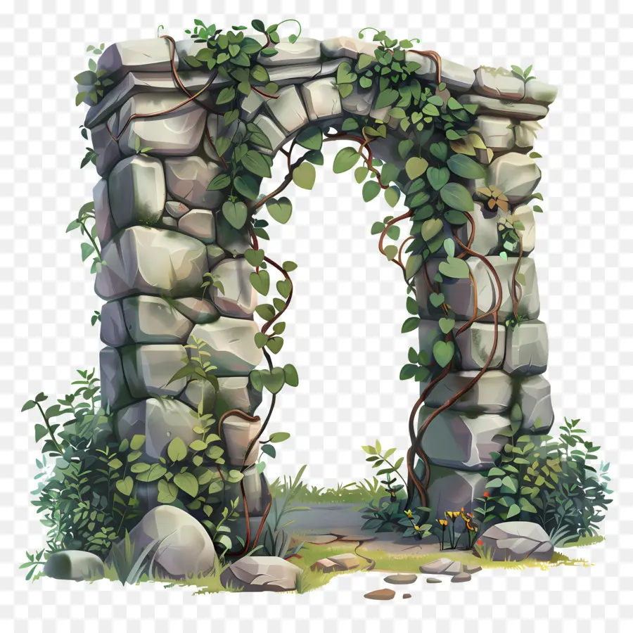 Portão De Pedra，Arco De Pedra PNG