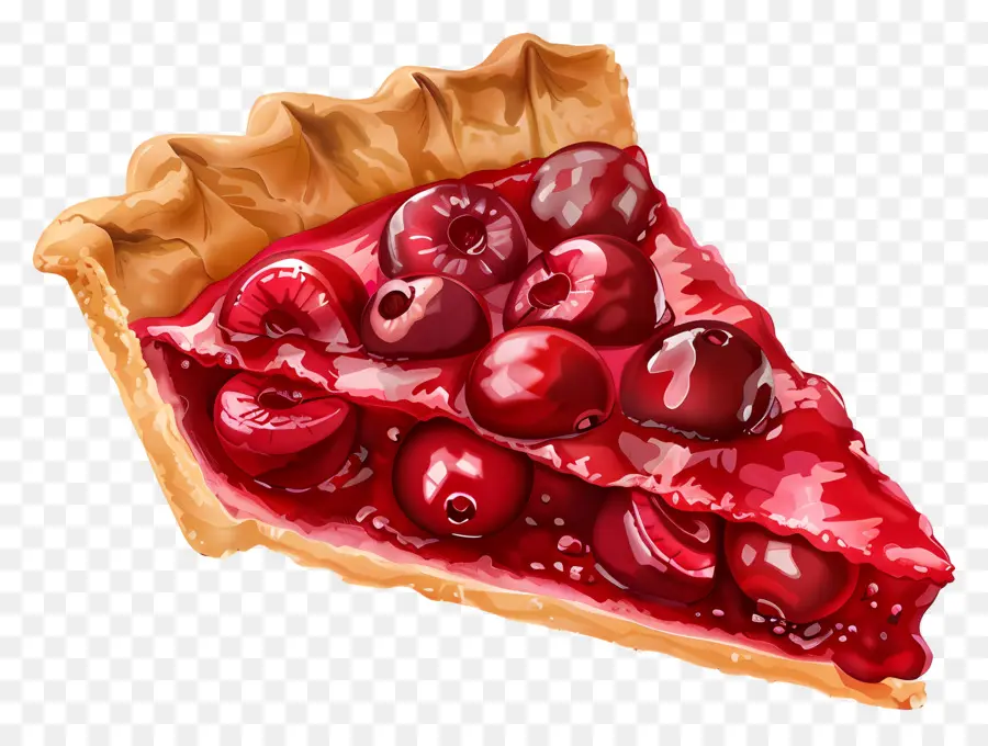 Torta De Cereja，Sobremesa PNG