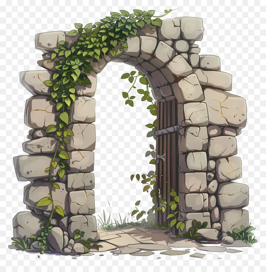 A Porta De Pedra，Arco De Pedra PNG