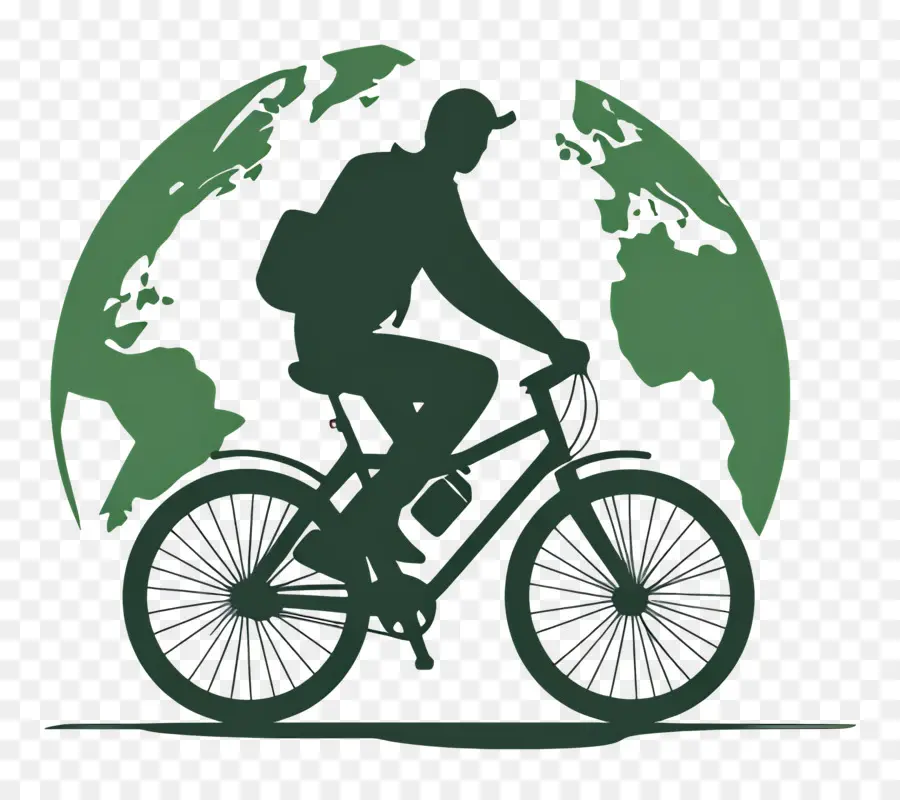 Dia Carfree Mundo，Andar De Bicicleta PNG