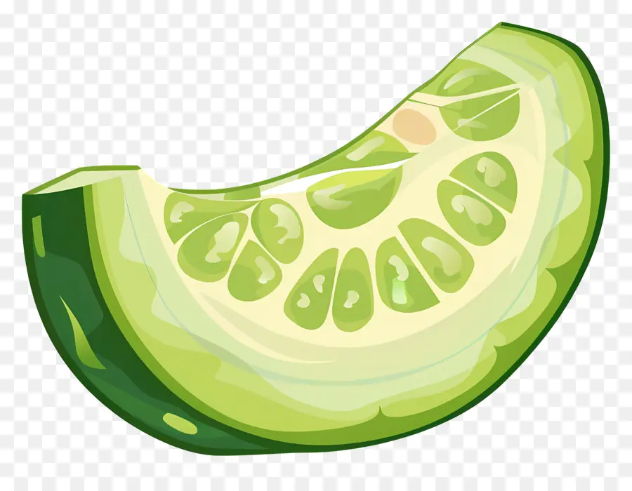 Pepino，Fatiado PNG