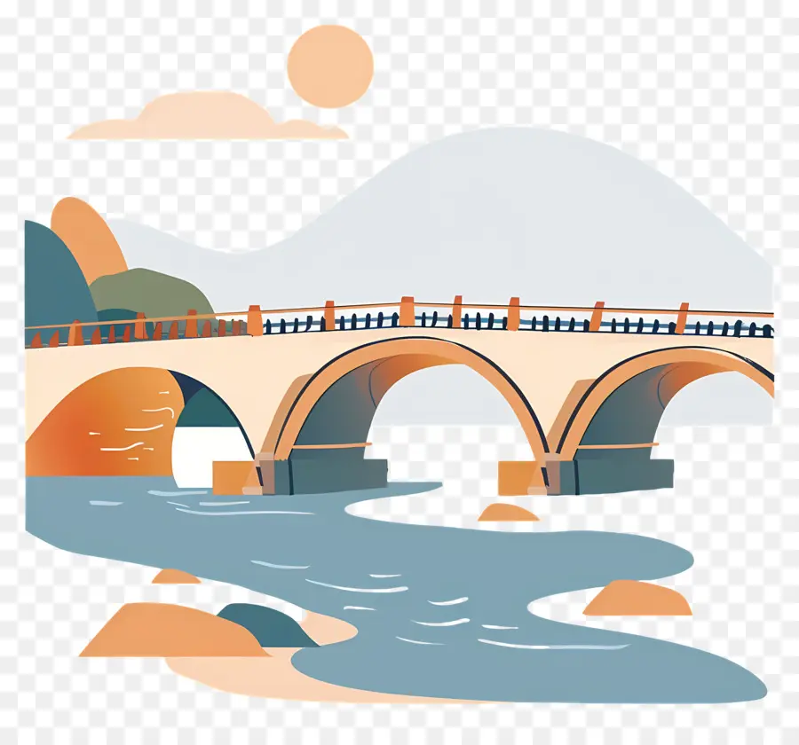 Ponte，Ponte De Pedra PNG