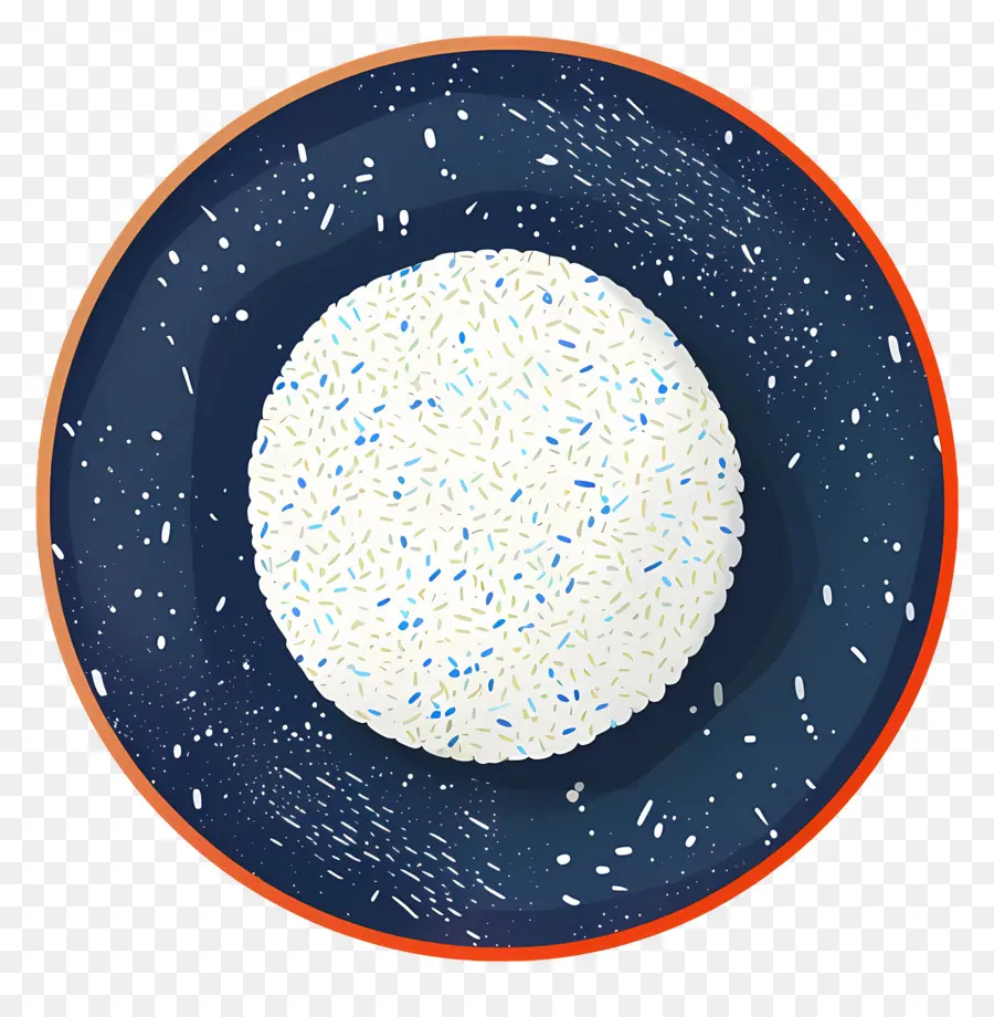 Prato Com Arroz，Chapa Azul PNG