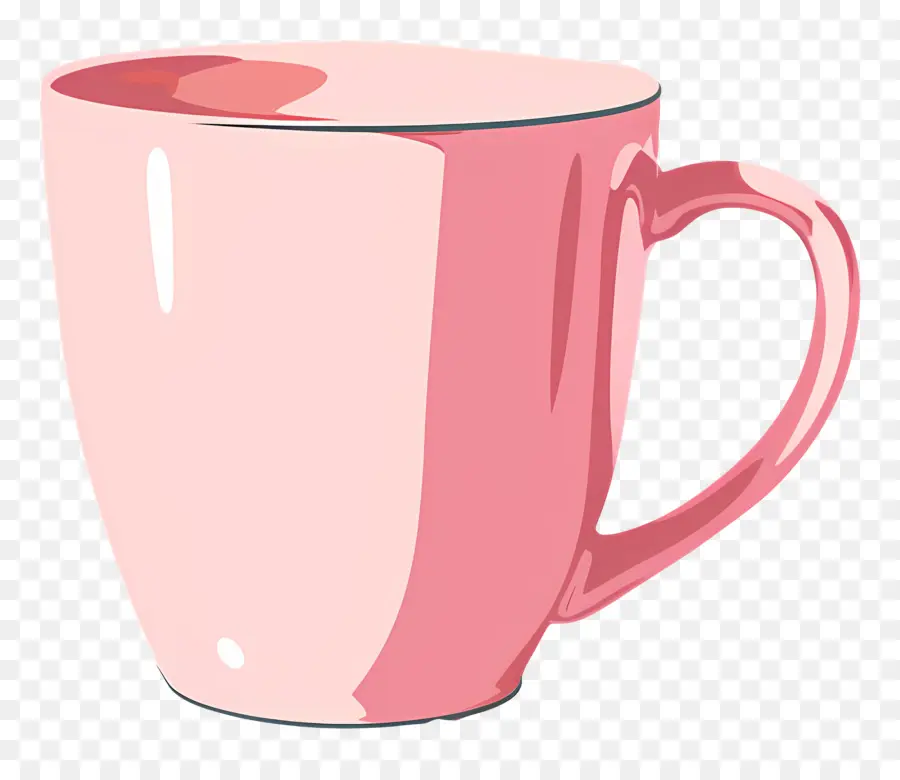 Caneca，Caneca Rosa PNG