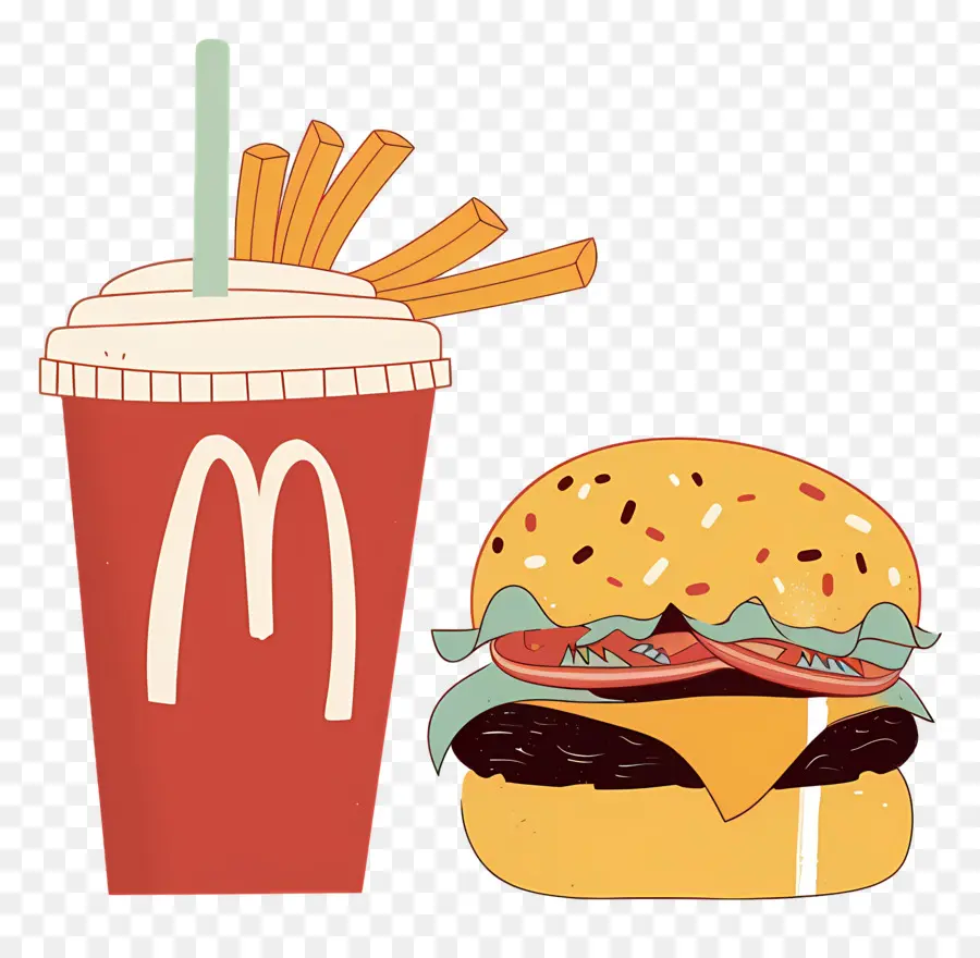 Comida Rápida，Hamburger PNG