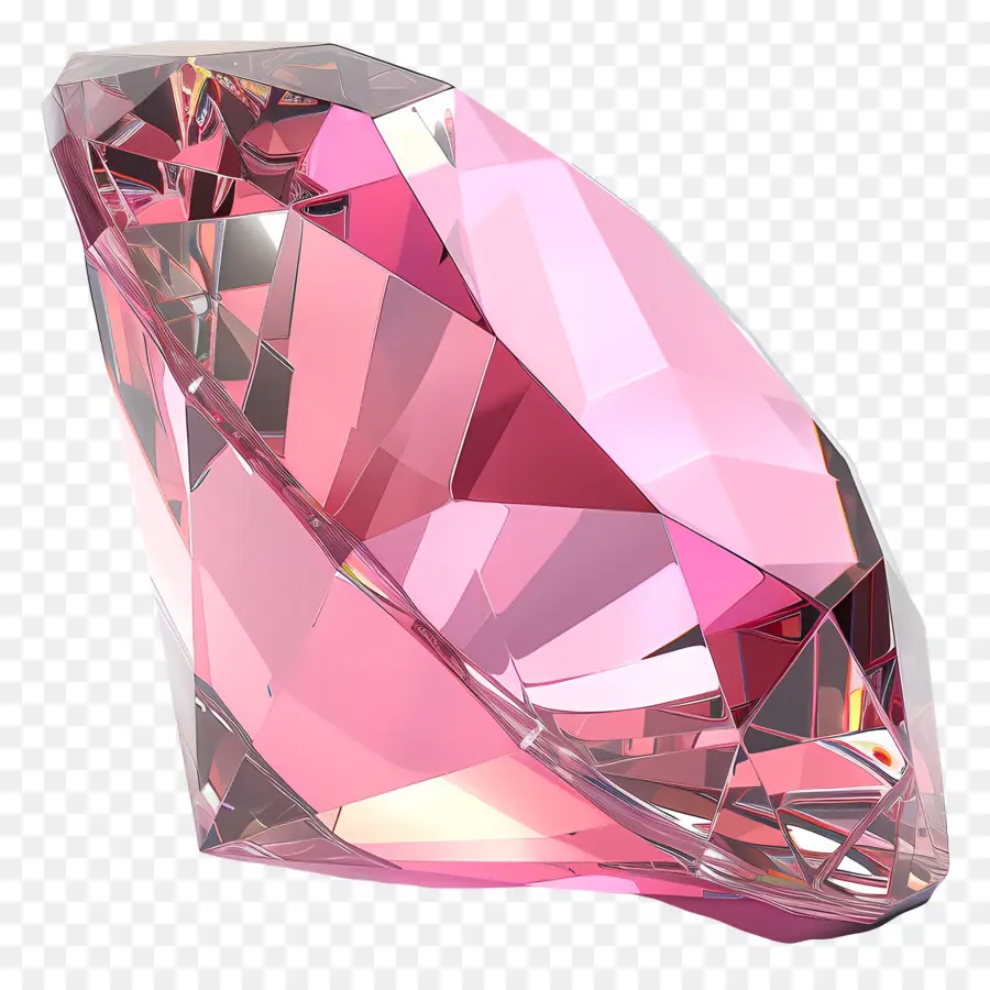 Pedra Preciosa Rosa，Gema Rosa PNG