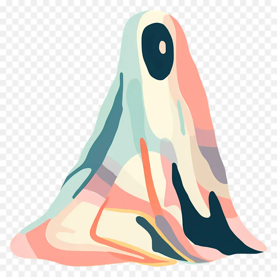 Ghost，Posição De Lótus PNG