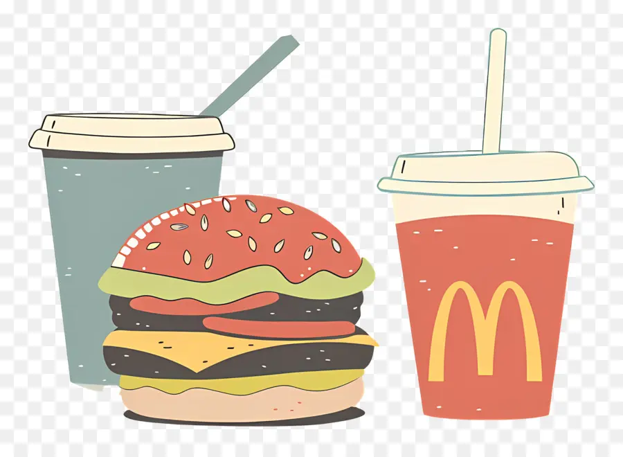 Comida Rápida，Hamburger PNG