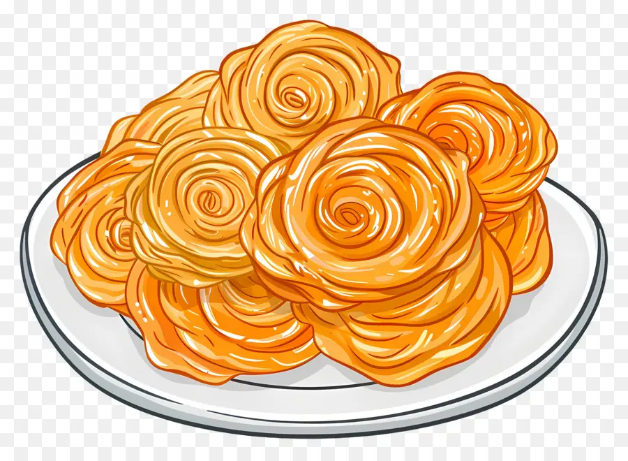 Jalebi，Pão PNG