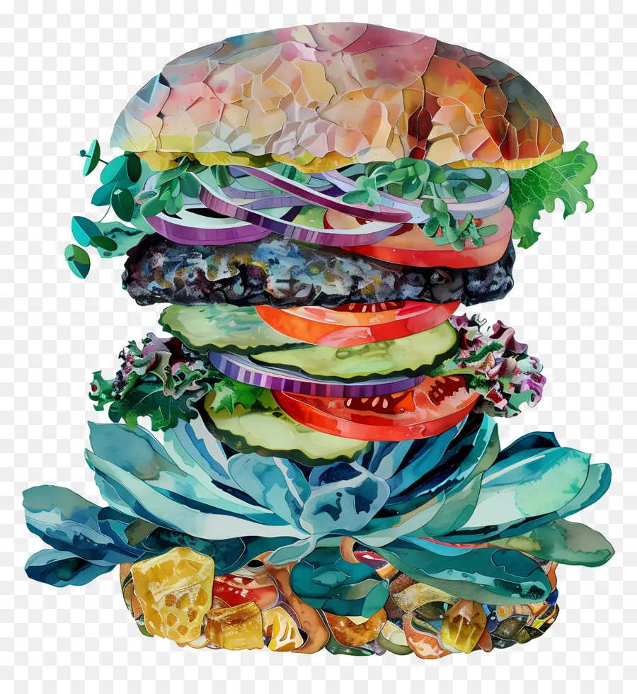 Burger，Legumes PNG