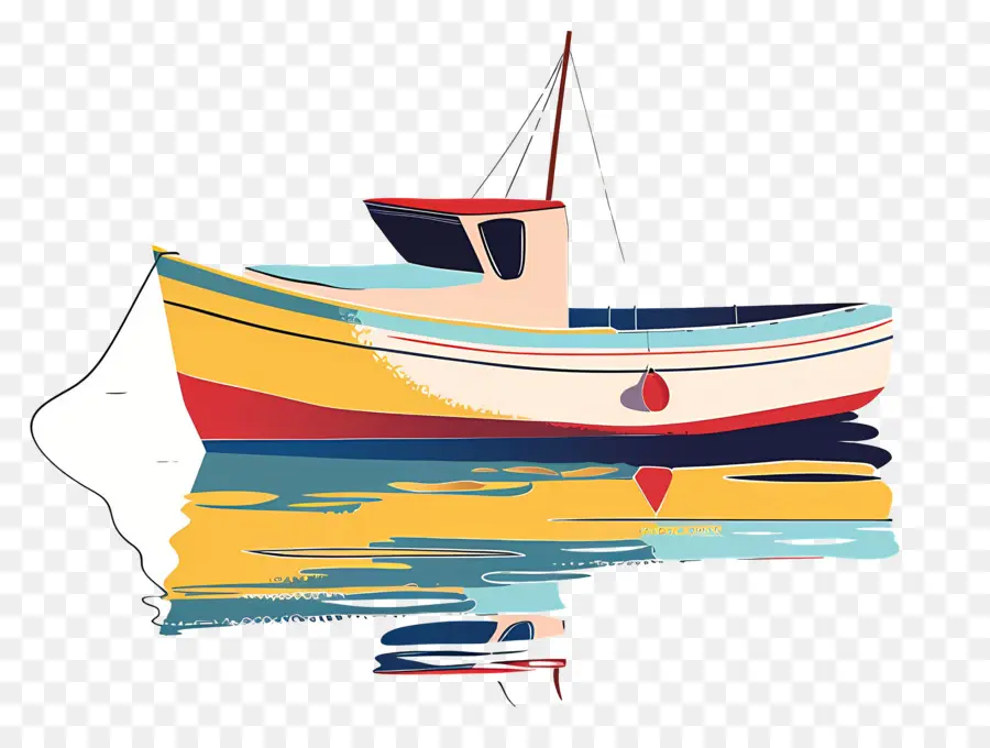 Barco，Barco Colorido PNG