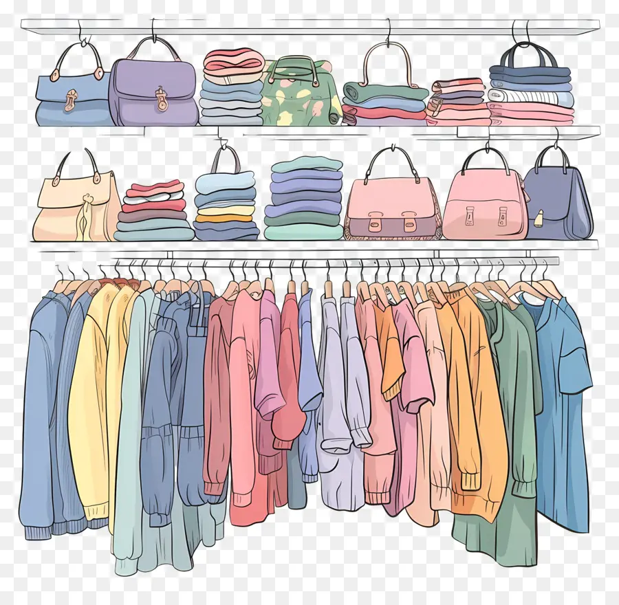 Seção De Roupas Femininas，Roupas PNG