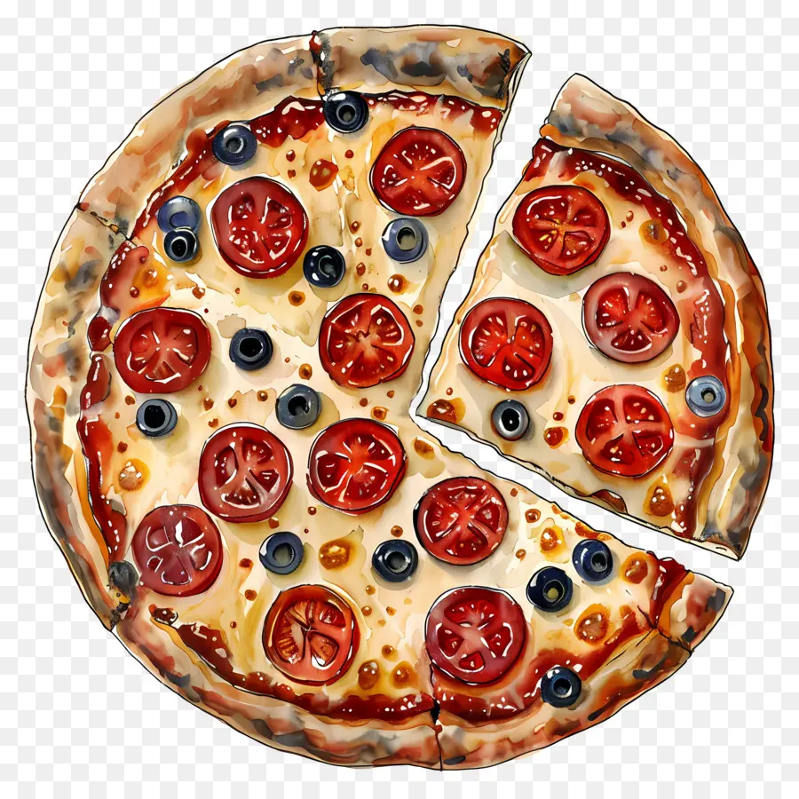 Pizza，Tomate Da Pizza PNG