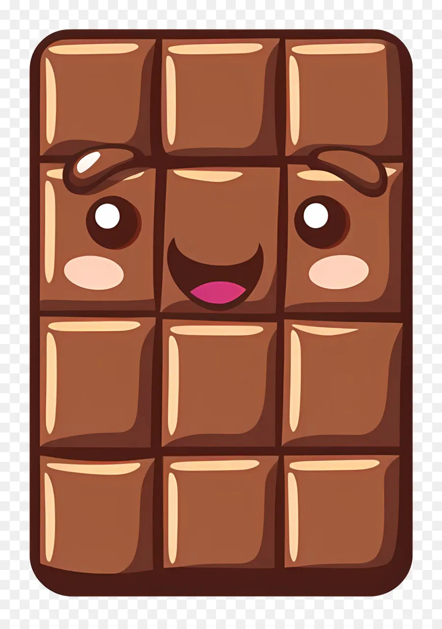 Cartoon De Chocolate，Barra De Chocolate PNG