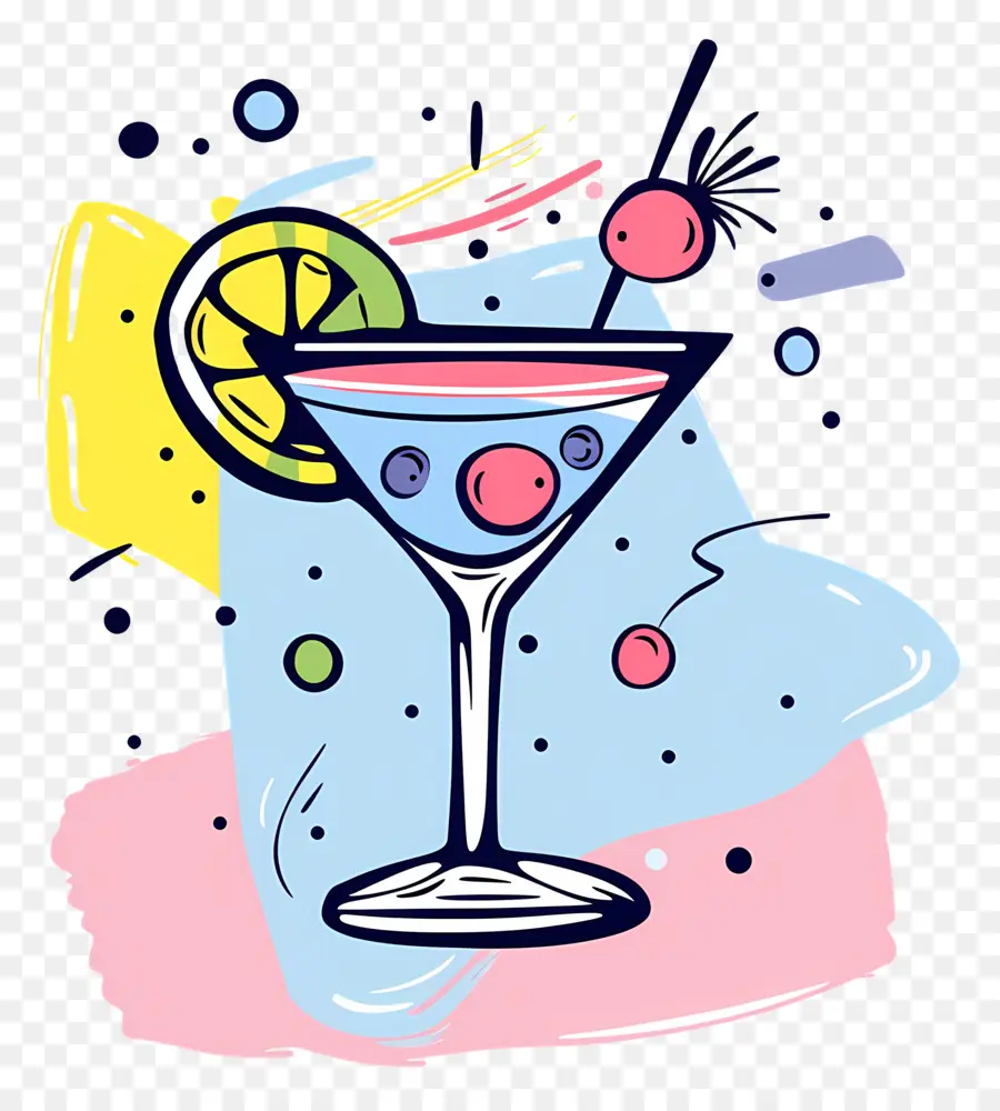 Cocktail，Copo De Martini PNG