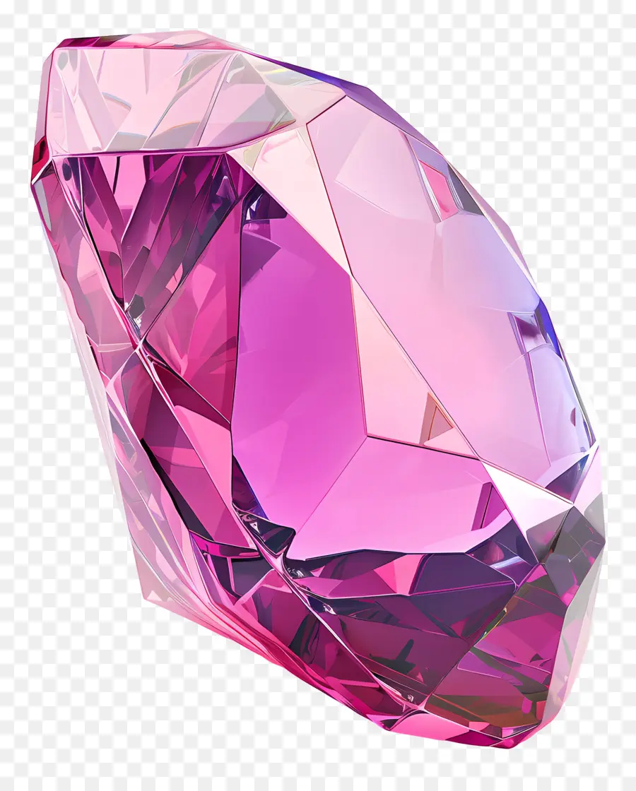 Pedra Preciosa Rosa，Gema Rosa PNG