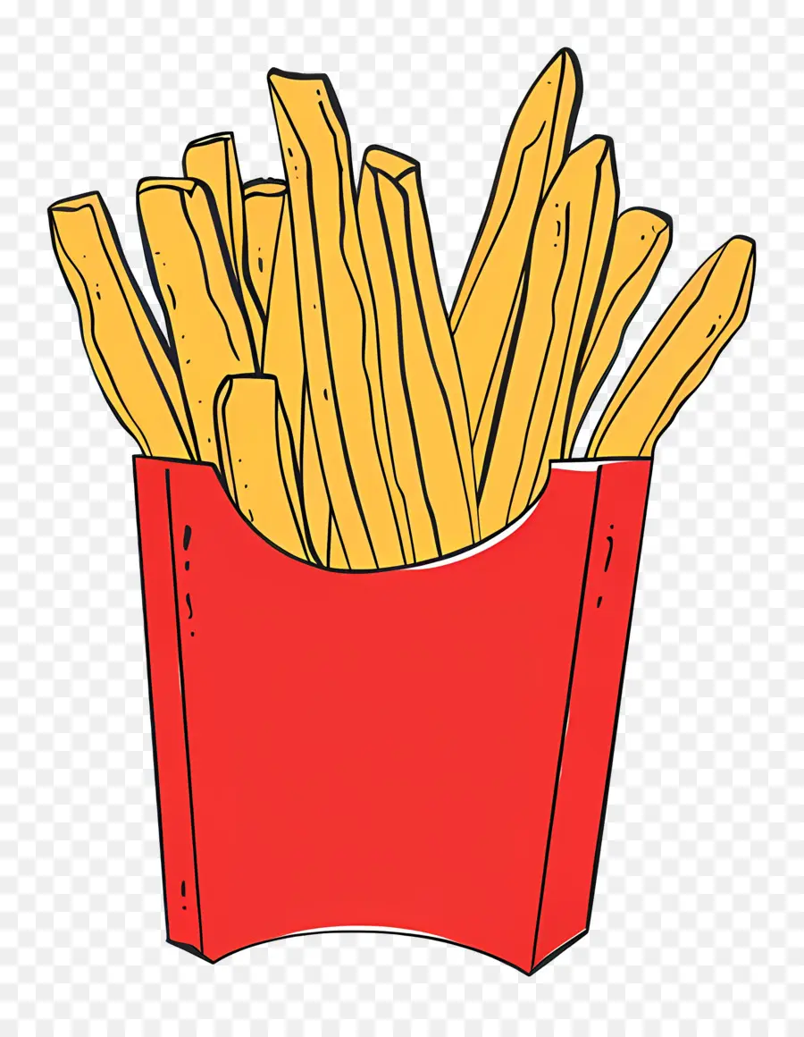 Batatas Fritas，Lanche PNG