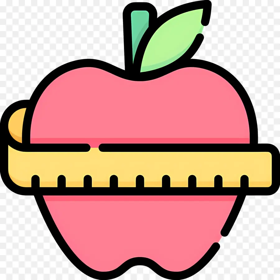 A Perda De Peso，A Red Apple PNG