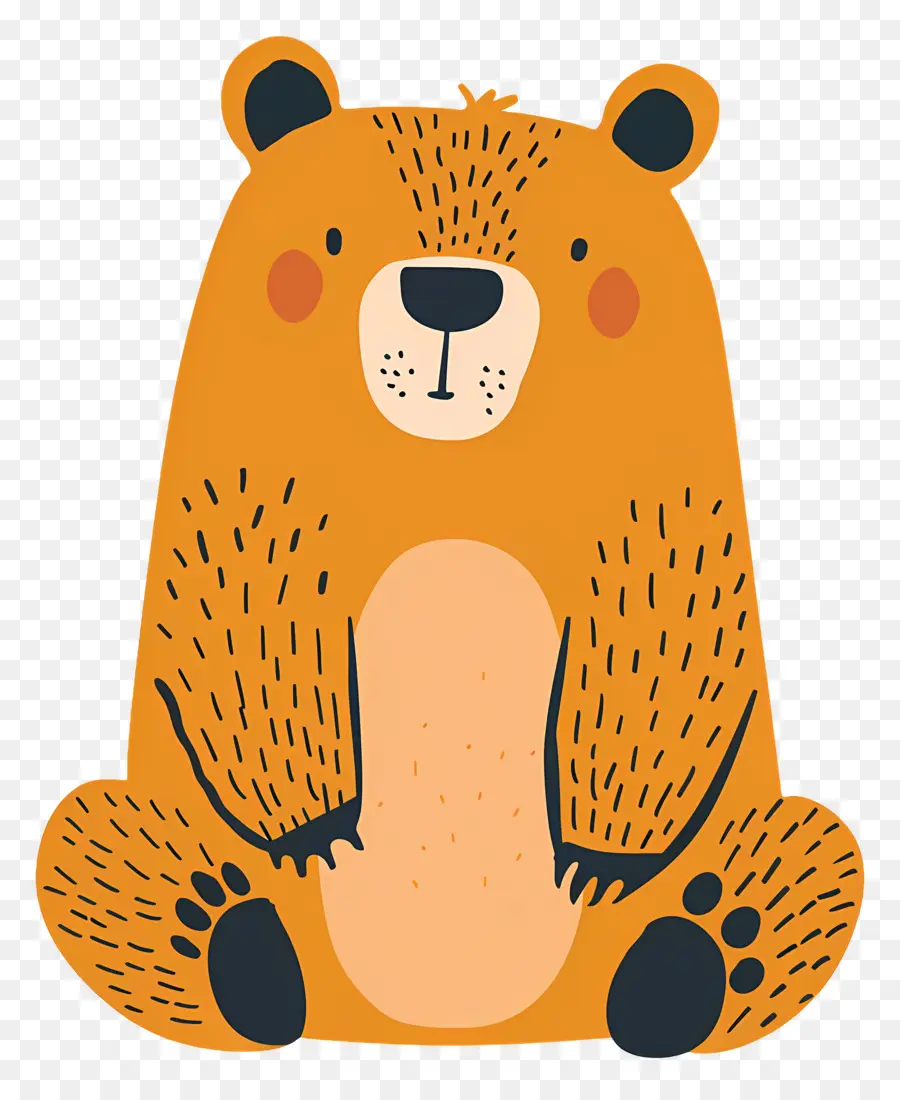 Desenho Animado Do Urso，Urso Bonito PNG