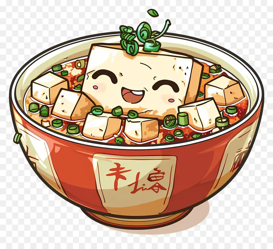 Tofu De Mapo，Personagem De Desenho Animado PNG