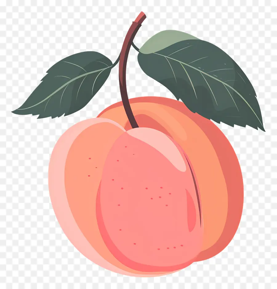 Pêssego，Frutas PNG