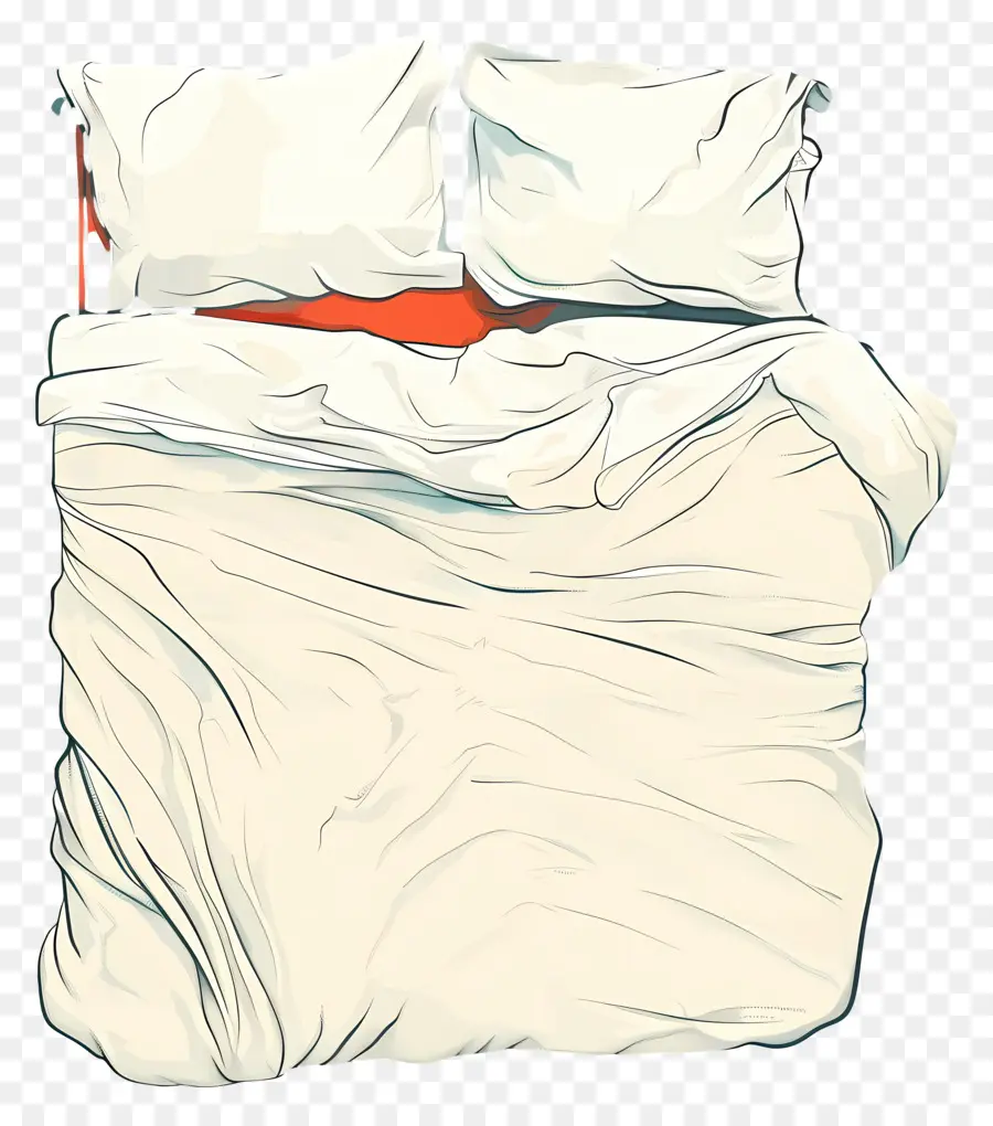 Cama De Vista Superior，Cama PNG