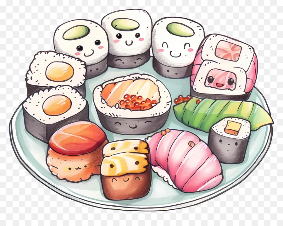 Comida Japonesa，Sushi PNG