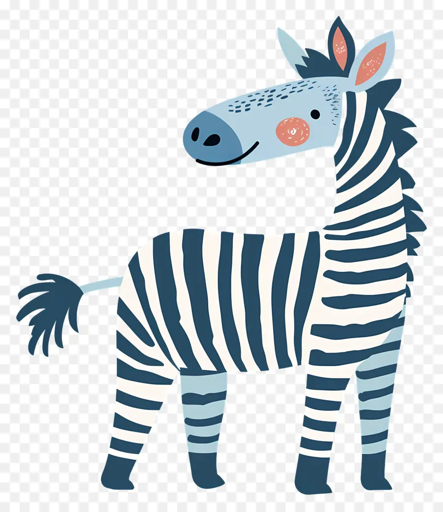 Zebra De Desenho Animado，Zebra PNG