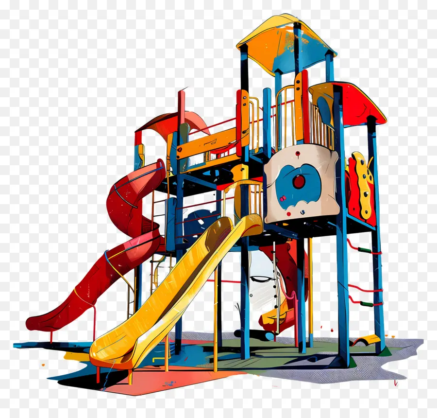 Parque Infantil，Slides PNG