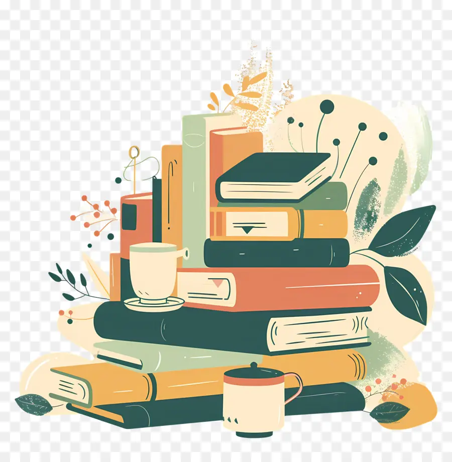 Livros，Pilha De Livros PNG