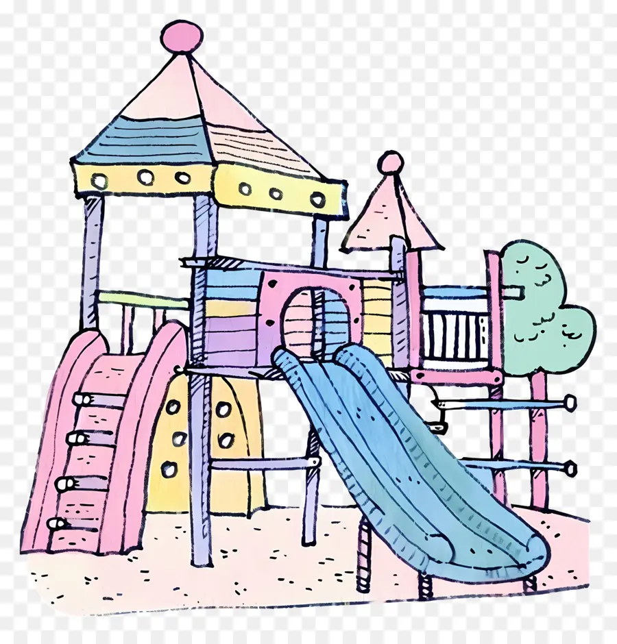 Parque Infantil，Slide PNG