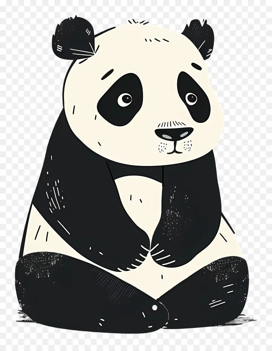 Dos Desenhos Animados Do Panda，Urso Panda PNG