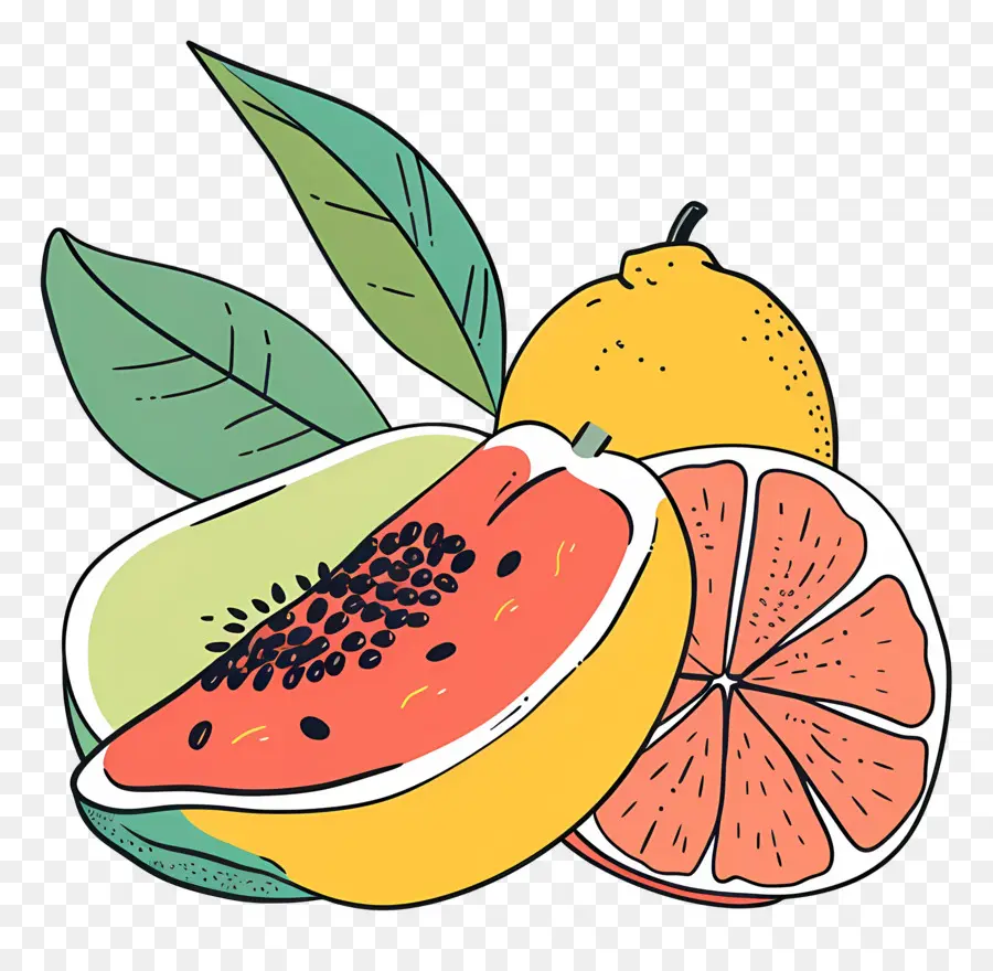 Frutas，Limão PNG