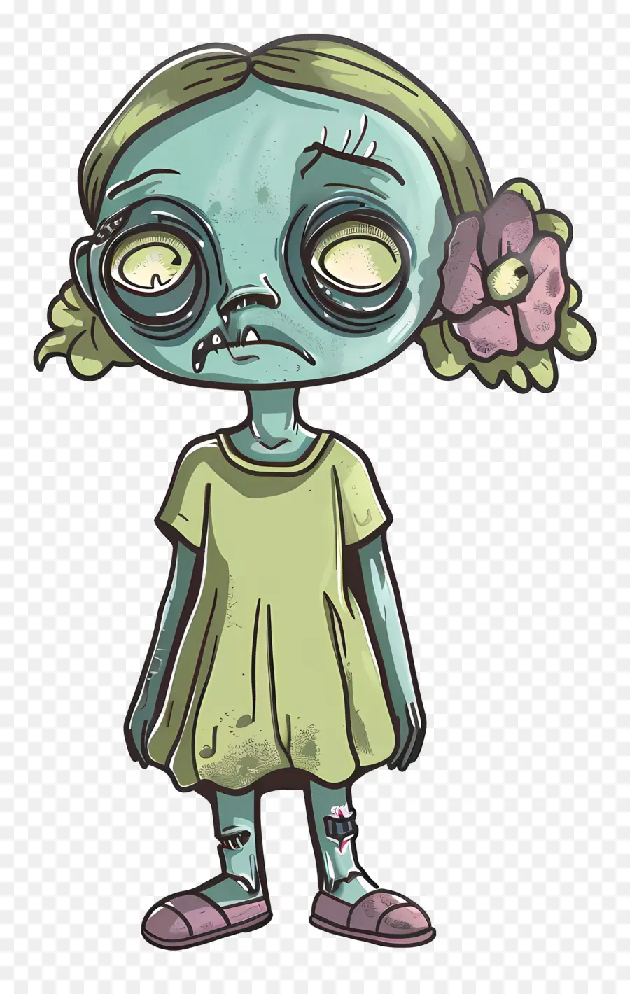 Zombie，Menina PNG