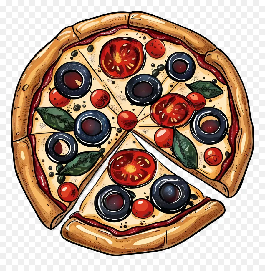 Pizza，Pizza Na Caixa PNG