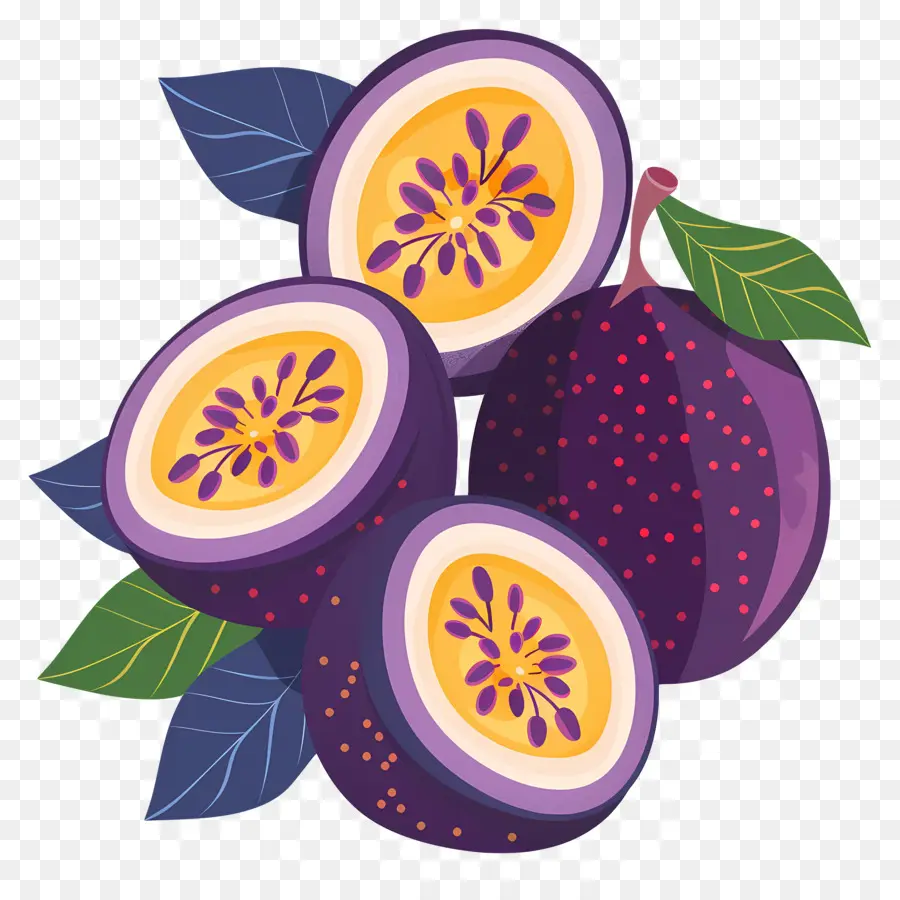 Maracujá，Fruto Ilustração PNG