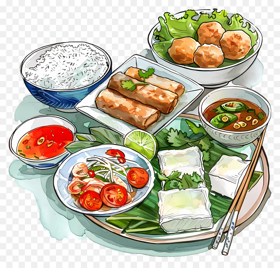 Comida Vietnamita，Frango PNG