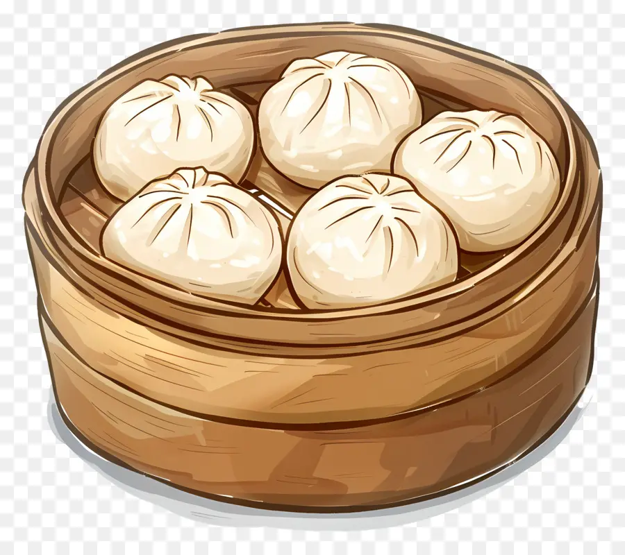 Pães Cozidos No Vapor，Bolinhos PNG