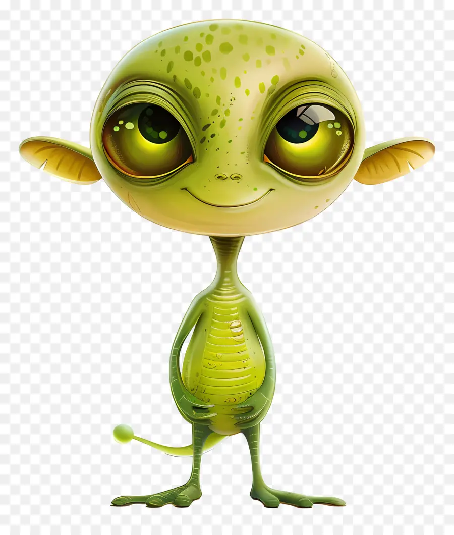 Cartoon Alienígena，Alien PNG