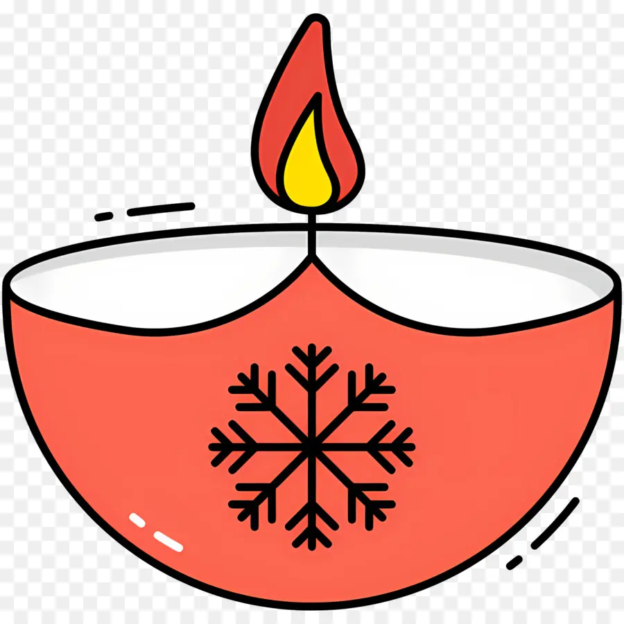 Diwali，Vela De Floco De Neve PNG