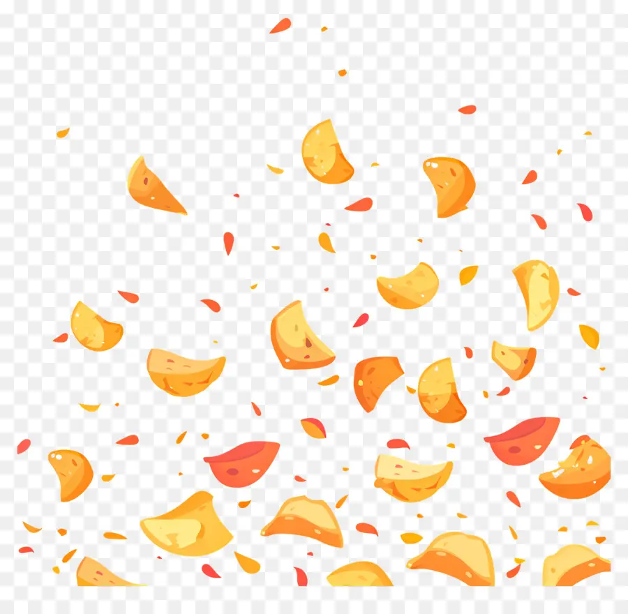 Voando Chips，Autumn Leaves PNG