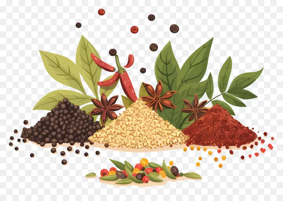 Especiarias，Herbs PNG