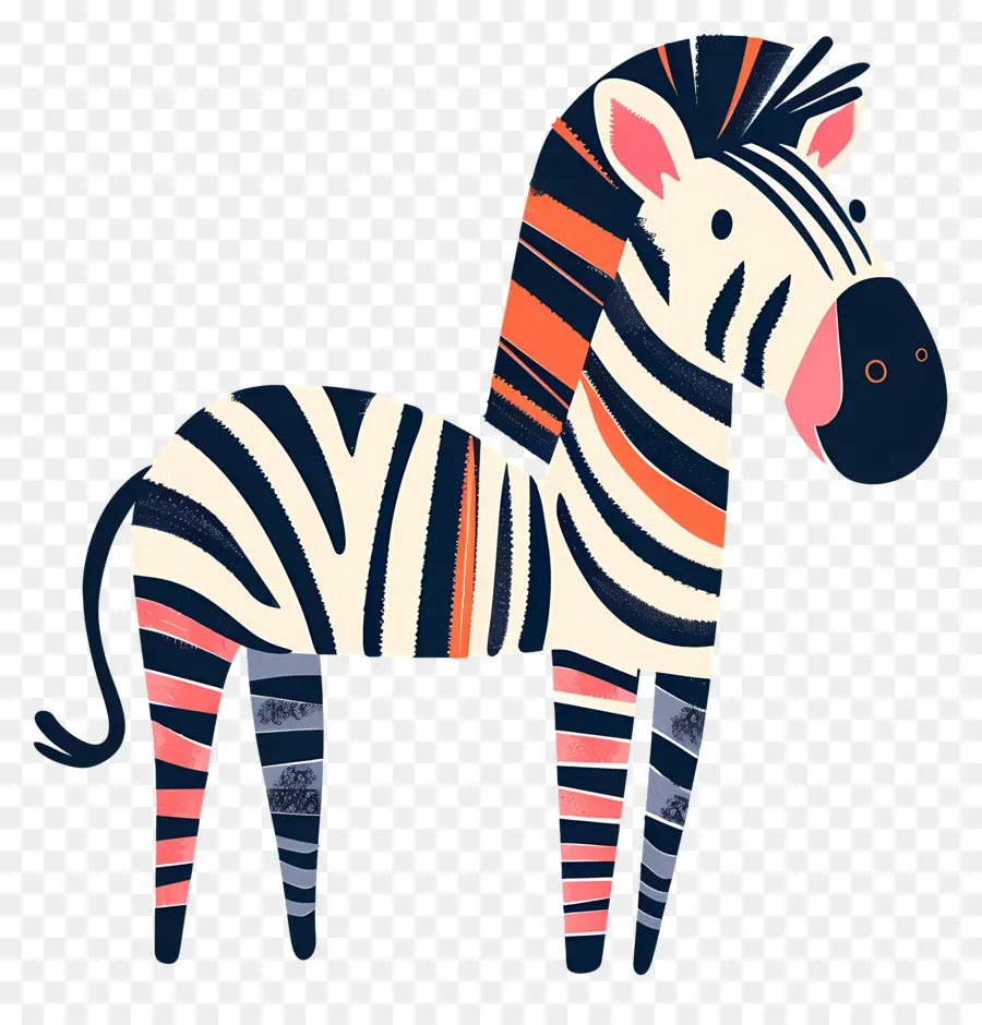 Zebra Dos Desenhos Animados，Zebra PNG