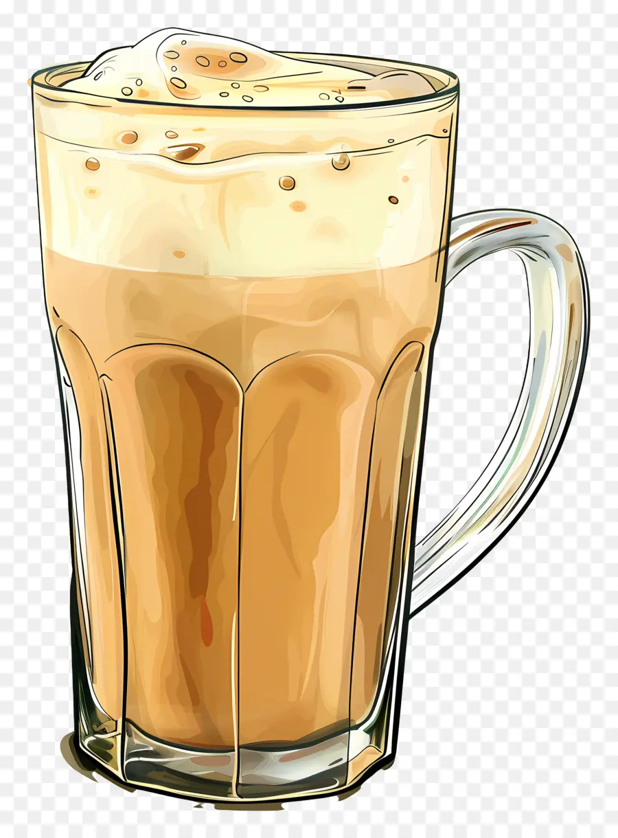 Chá De Leite，Café Gelado PNG