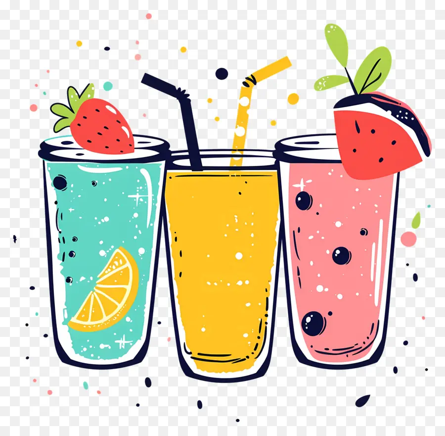 Smoothies，Smoothies De Frutas PNG