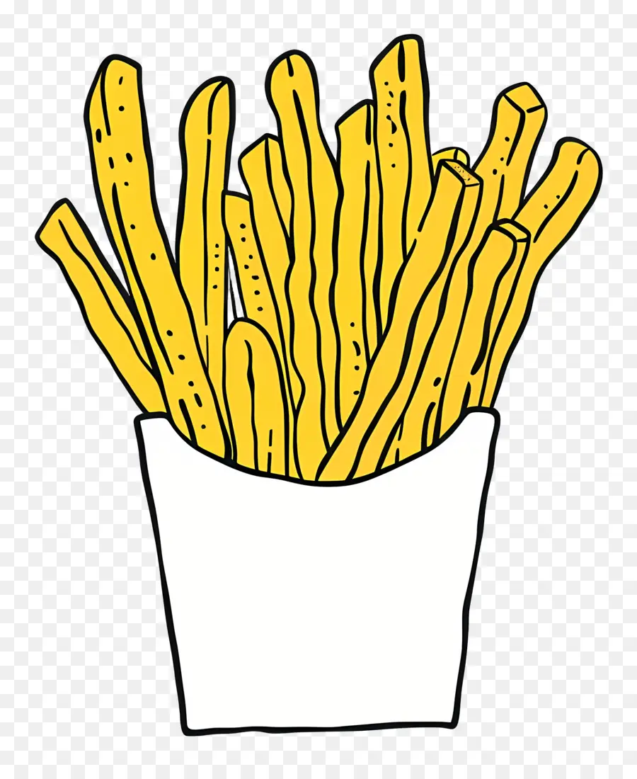 Batatas Fritas，Lanche PNG