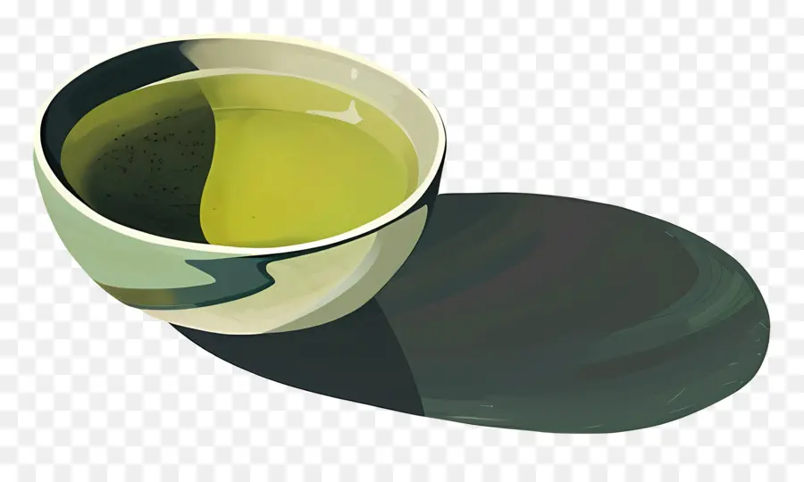 Chá Verde，Tigela De Chá Verde PNG