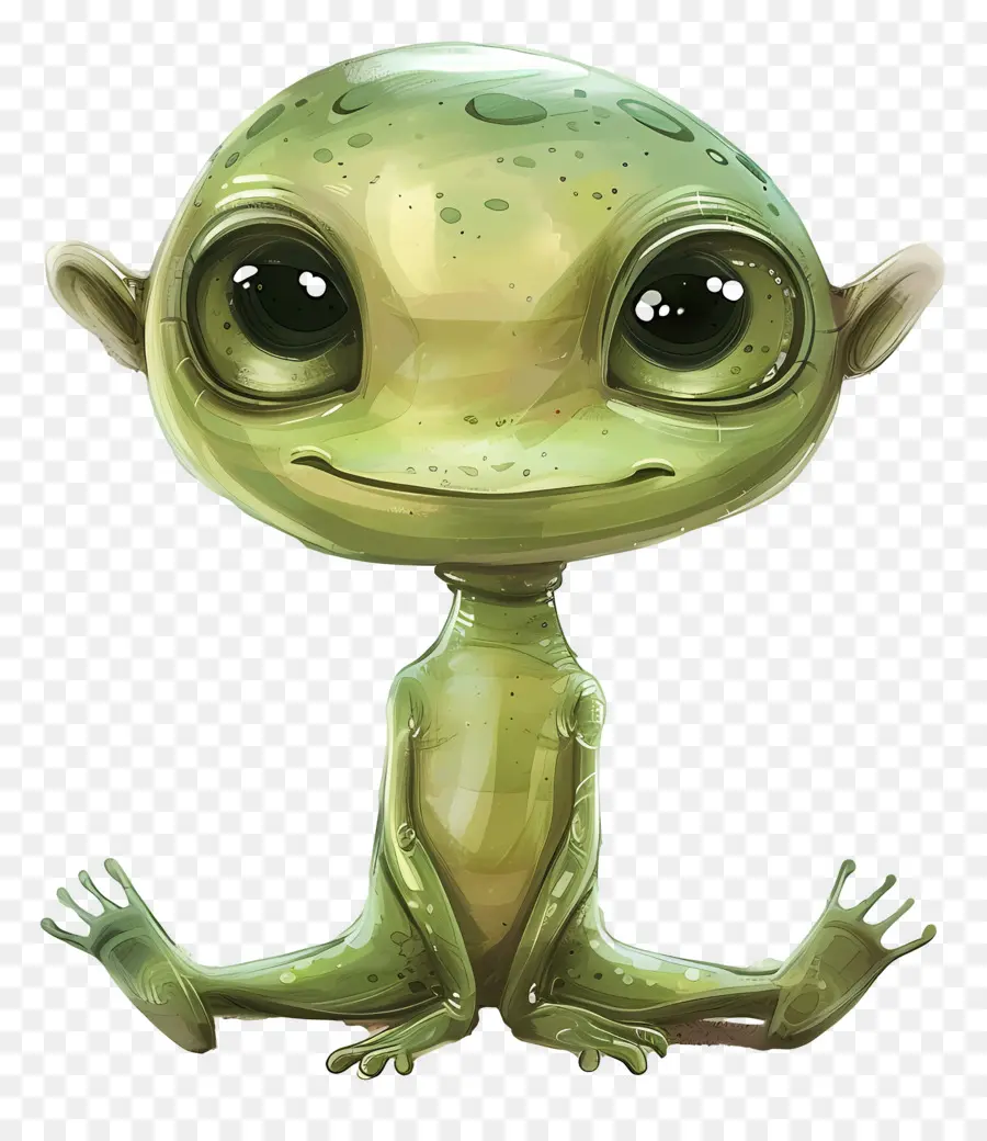 Alienígena De Desenho Animado，Estrangeiro PNG