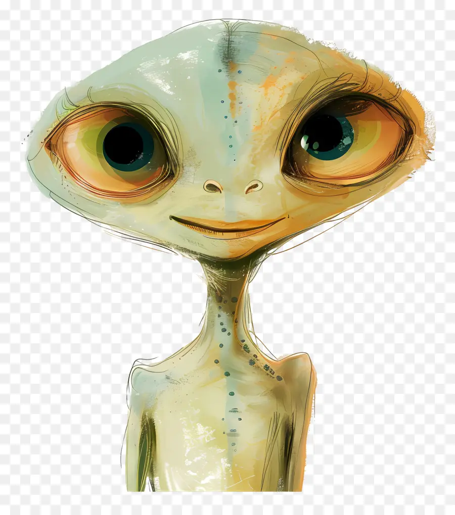 Cartoon Alienígena，Alien PNG