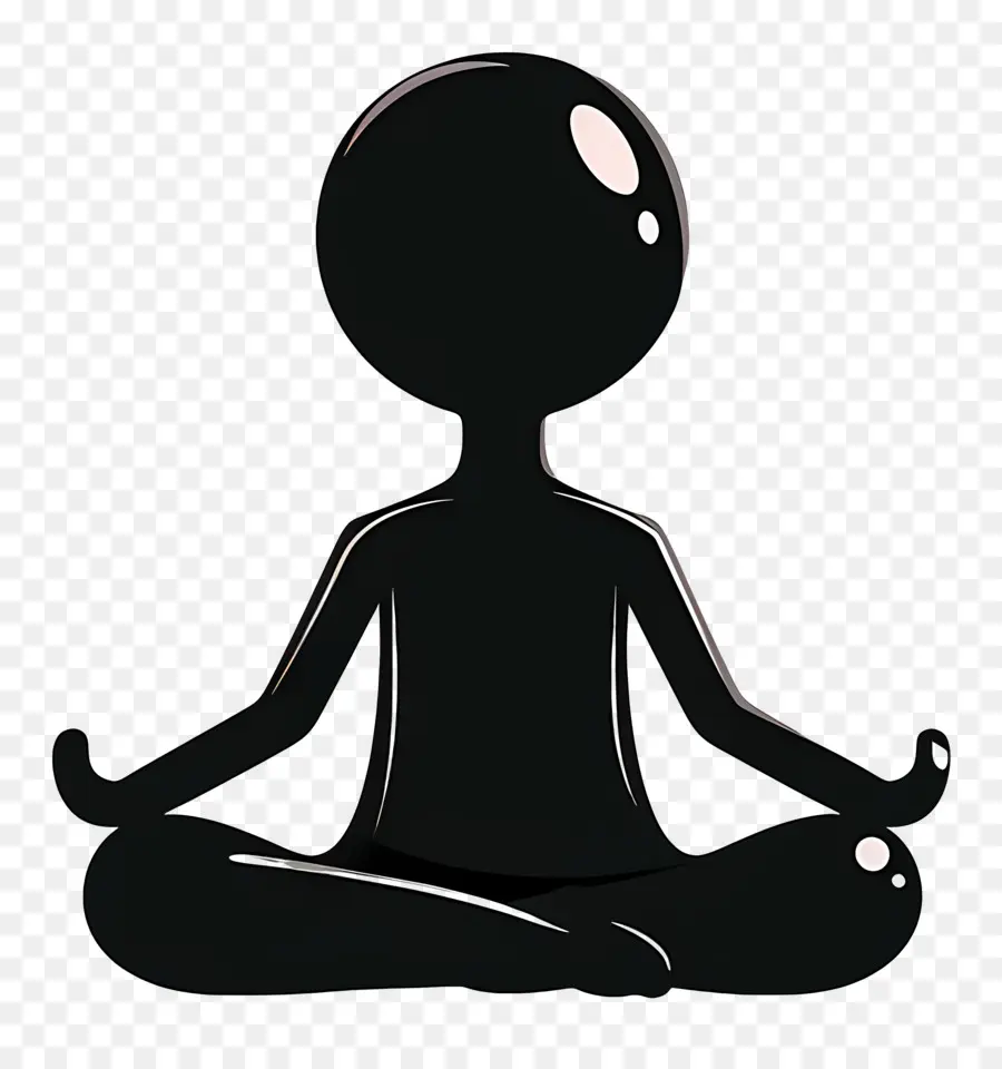 Stick Figure Meditando，Figura Meditando PNG